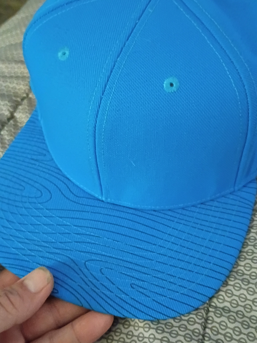 Nike SB Blue Cap Woodgrain Bill